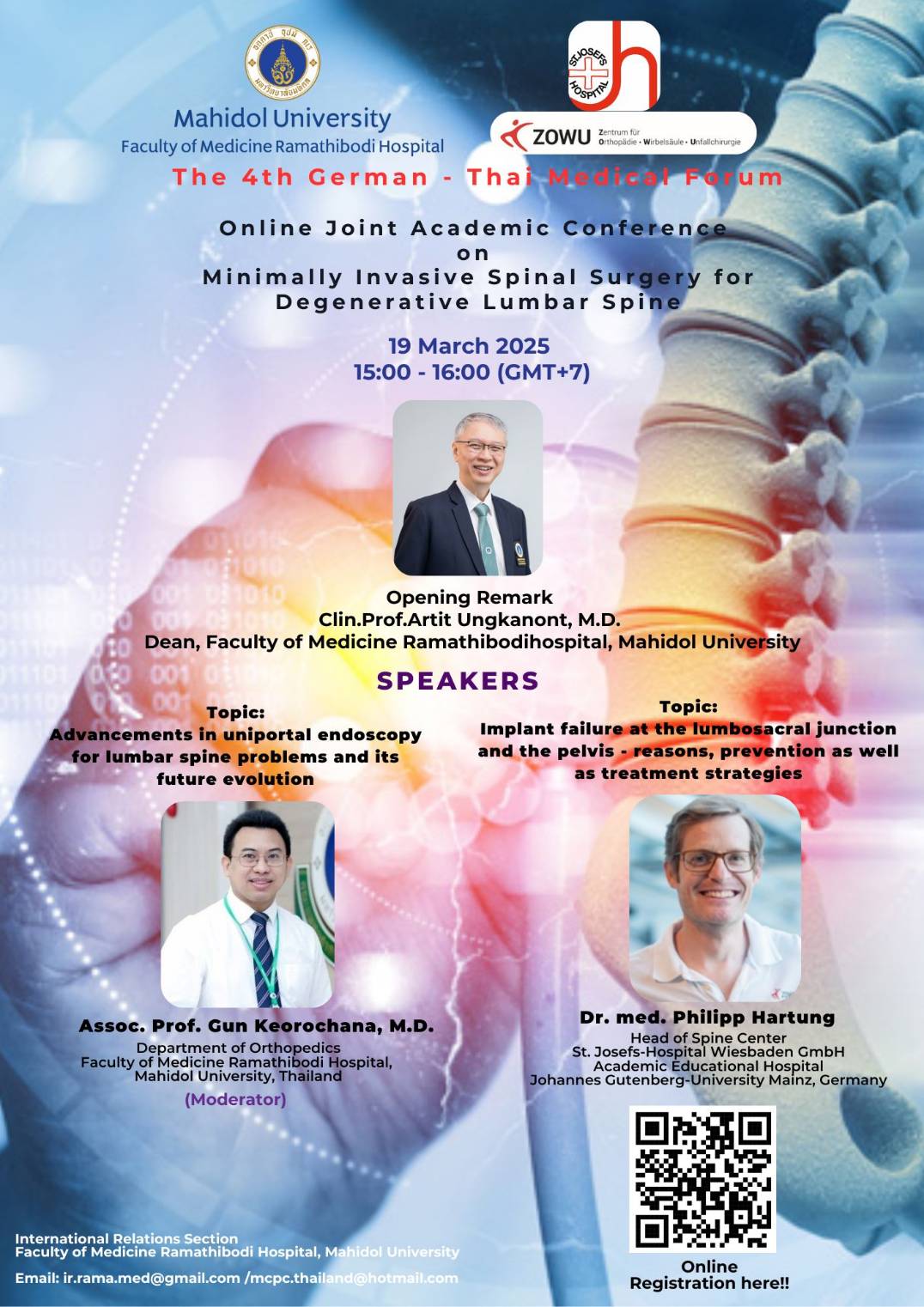 the 4th German thai medical forum